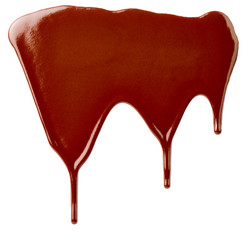 chocolate syrup dessert food sweet leaking drop