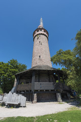 Obraz premium Tower of Mercury on top of Mount Merkur in Baden-Baden