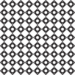 Black and white Triangle pattern background vector illustration.Abstract Circle shape pattern.