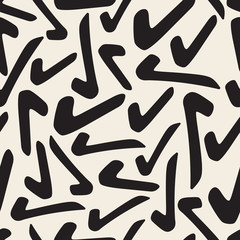 seamless  check marks symbol with correct and incorrect pattern background