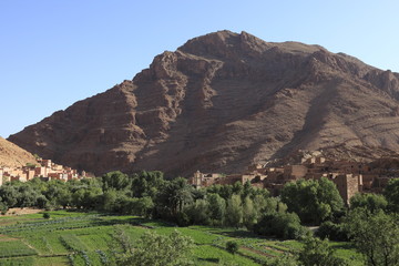 Fototapeta premium トドラ峡谷のカスバ