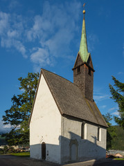 Fototapeta na wymiar Bischofshofen, Pongau, Salzburger Land, Austria, typical Austrian small church