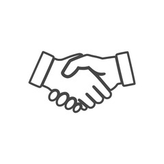Partnership icon, Handshake