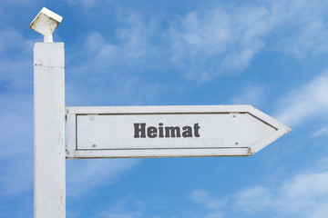 Schild 130 - Heimat