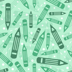 seamless  monochrome pencil with  dot and  line pattern background