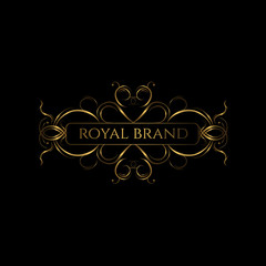 luxury ornament logo