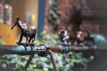 Brunnen mit den Bremer Stadtmusikanten
