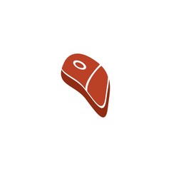 bbq icon vector, flat design best vector icon