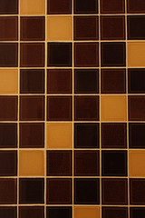 Earth tone tiling pattern