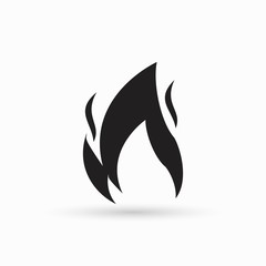 Obraz premium Fire Icon.