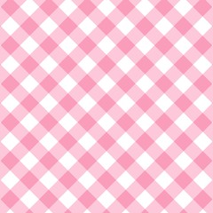 Vector gingham seamless pattern in red