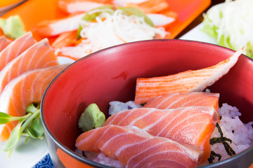 japanese food sashimi