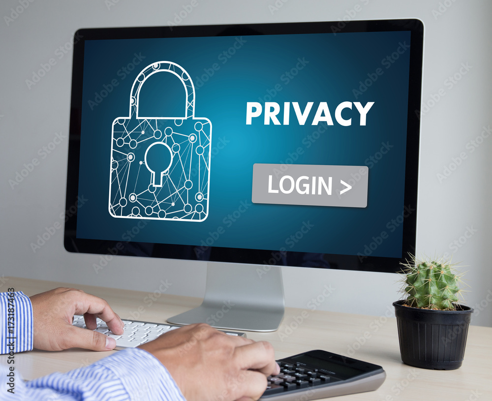 Poster privacy access login performance identification password passcode and privacy