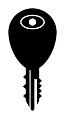 Key vector icon