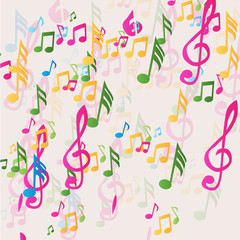 Abstract music background