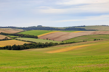 Fototapeta na wymiar Sussex Patchwork Landscape