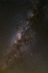 Fototapeta na wymiar Starry night sky, milky way galaxy with stars and space dust in the universe