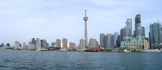 Panorama of skyline of Toronto, Canada