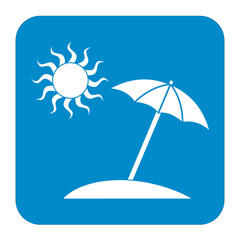 Fototapeta na wymiar Umbrella sketch icon