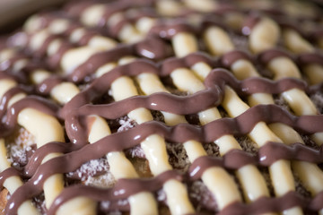 Nahaufnahme einer Torte