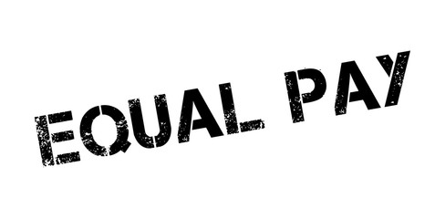 Equal Pay rubber stamp. Grunge design with dust scratches. Effects can be easily removed for a clean, crisp look. Color is easily changed.