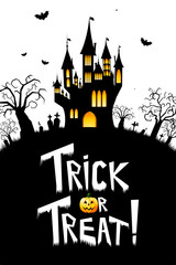 Halloween card - Trick or Treat!