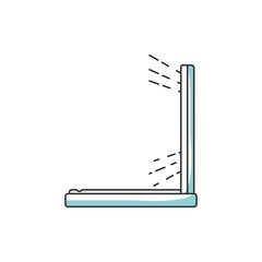 Naklejka premium laptop computer icon