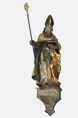 Statue St. Ulrich, Pfarrkirche Anhausen