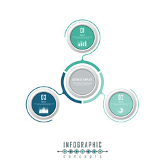 Abstract infographic timeline business template with options, parts, steps or processes. Vector infographic illustration can be used for chart, diagram, web design, presentation, workflow layout