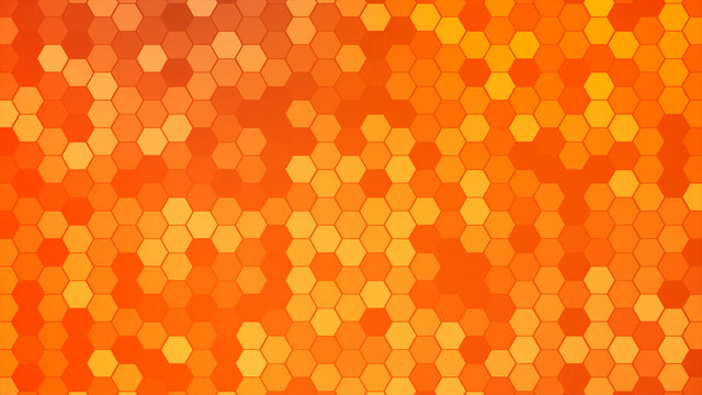 Hexagons Mosaic Background
