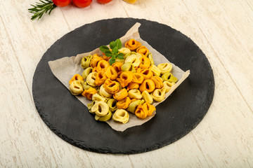 Raw tortellini