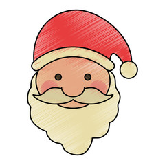 Santa claus cartoon icon vector illustration graphic design