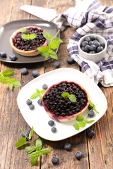 blueberry tart