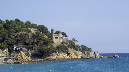 Castle in Lloret de Mar