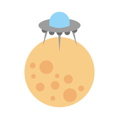 moon ufo saucer galaxy astronomy universe science