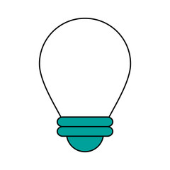 Bulb light energy icon vector illustration graphic design