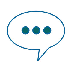 speech bubble isolated icon