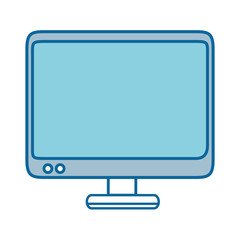 computer display isolated icon