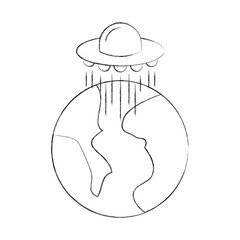 universe planet earth ufo saucer space