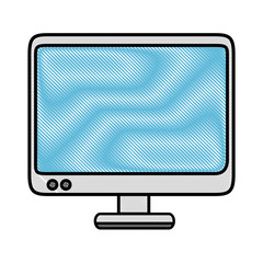 computer display isolated icon