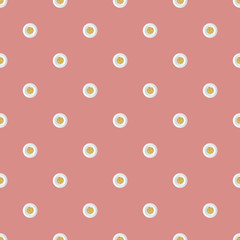 seamless gold dot glitter with white dot paper pattern background