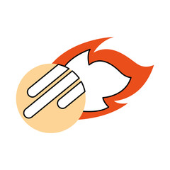 asteroid rock falling science meteorite nature