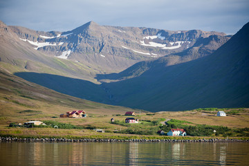 North Iceland Seacoast Landscape