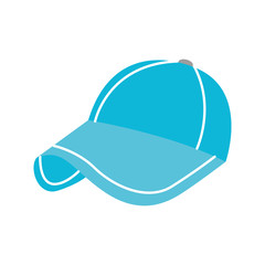 sport cap accessory fashion cloth protection vector illustration