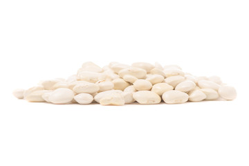 Fototapeta na wymiar White beans isolation