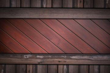 wooden wall with horizontal wood planks background