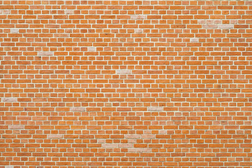 Red brick wall texture grunge background, may use to interior design.
