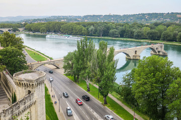 Visiting Avignon in France