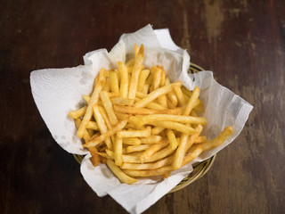 French Fries ready to serve