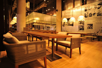 Industrial loft bar style